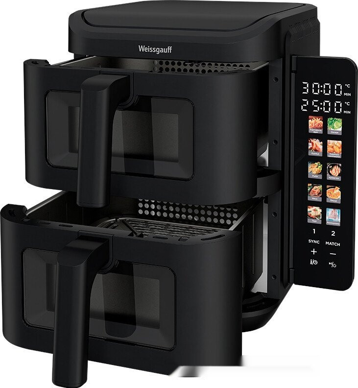 Аэрогриль Weissgauff WAF 711 DD DoubleFlexFry