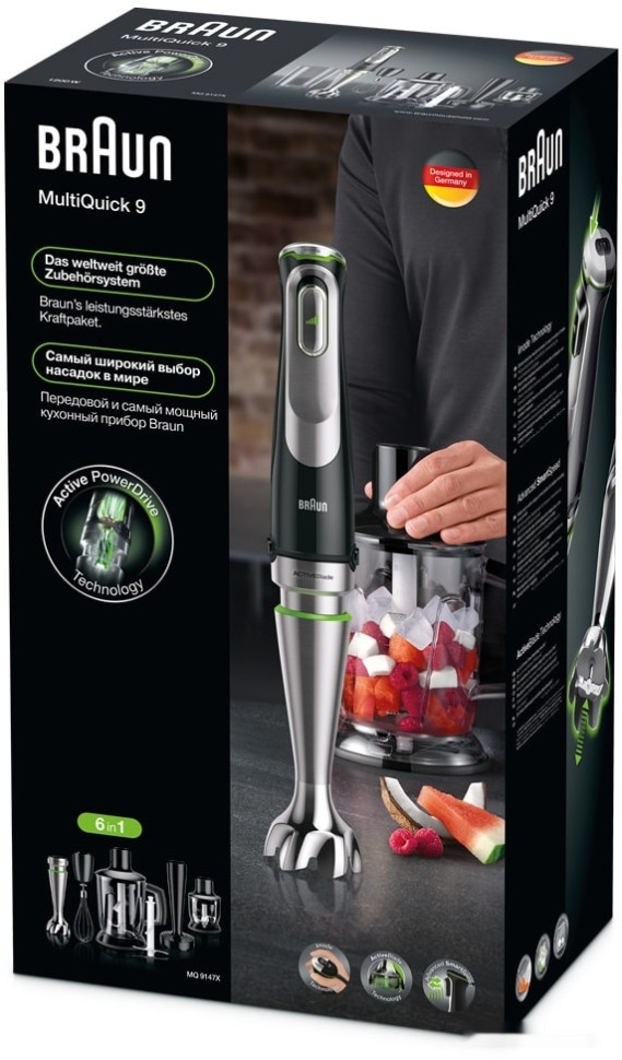 Блендер Braun Multiquick 9 MQ9147X Блендер Braun Multiquick 9 MQ9147X
