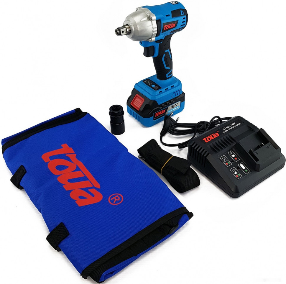 Гайковерт Toua DBLW180-1 (с 1-им АКБ, сумка) Гайковерт Toua DBLW180-1 (с 1-им АКБ, сумка)