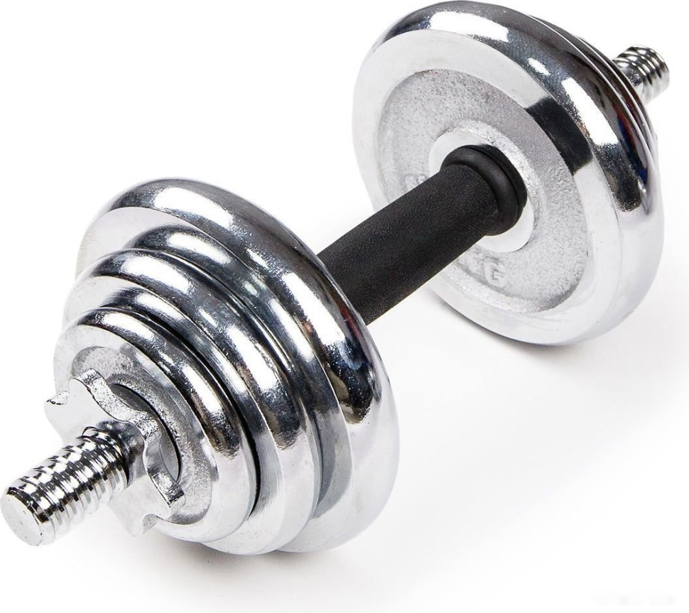 Набор гантелей Ametist хромированные в чемодане 20 кг Набор гантелей Ametist хромированные в чемодане 20 кг