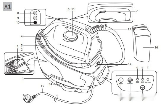 Утюг Redmond RSS-5901