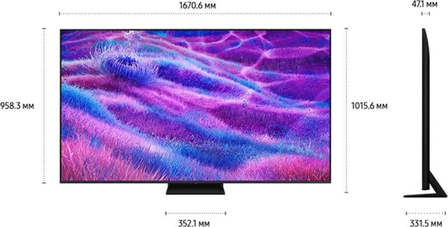 Телевизор Samsung AI Neo QLED QN80F QE75QN80FAUXRU