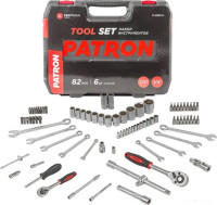 Набор трещотка с головками и битами Patron P-4821-5 (82 предмета)