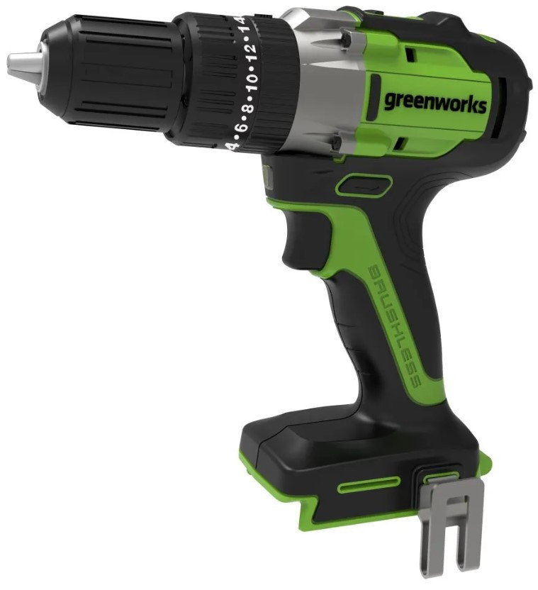 Ударная дрель-шуруповерт Greenworks GD24DD60 24V (3704107) Ударная дрель-шуруповерт Greenworks GD24DD60 24V (3704107)