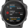 Умные часы Garmin Fenix 6s Sapphire (серый DLC/черный)