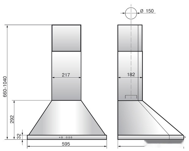 Вытяжка Elikor Сигма 60П-650-К3Д 942264 (антрацит/бронза)