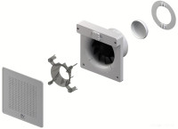 Вытяжная вентиляция Vortice ME 120/5" LL T (белый металлик)