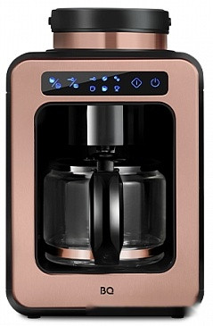 Капельная кофеварка BQ CM7000 (розовое золото/черный) Капельная кофеварка BQ CM7000 (розовое золото/черный)