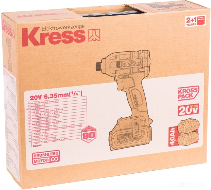 Винтоверт Kress KU290 (с 2-мя АКБ, кейс) Винтоверт Kress KU290 (с 2-мя АКБ, кейс)