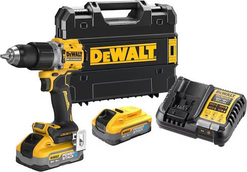 Ударная дрель-шуруповерт DeWALT DCD805H2T (с 2-мя АКБ 5 Ач, кейс)