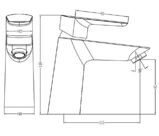 Смеситель IDDIS Cloud CLOSB00I01 для раковины