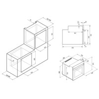 Духовой шкаф Krona CORRENTE 45 WH