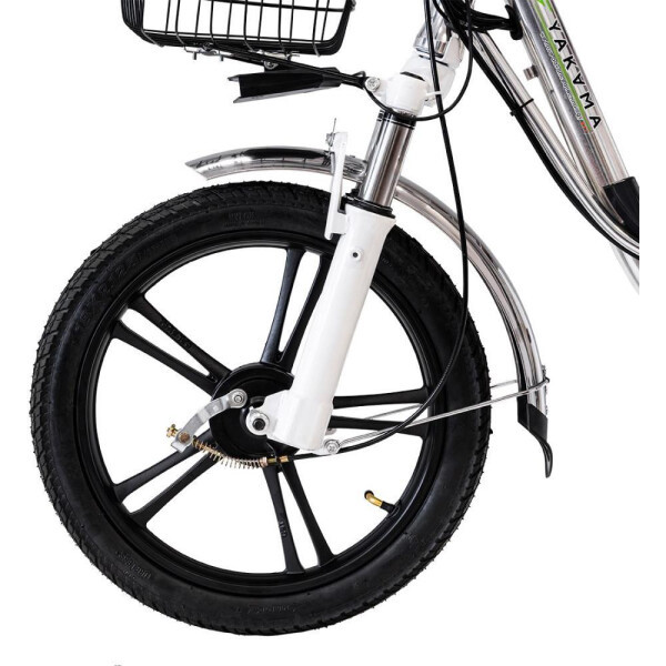 Электровелосипед Yakama S1 (серебристый) Электровелосипед Yakama S1 (серебристый)