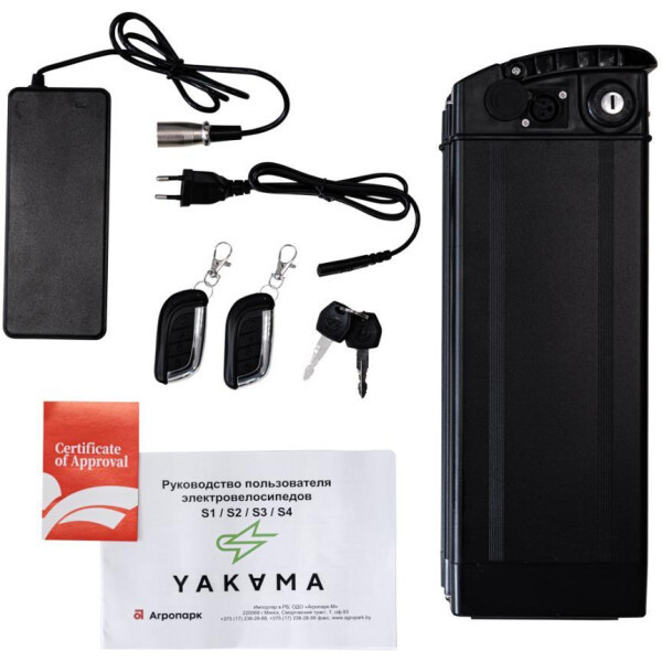 Электровелосипед Yakama S1 (серебристый) Электровелосипед Yakama S1 (серебристый)