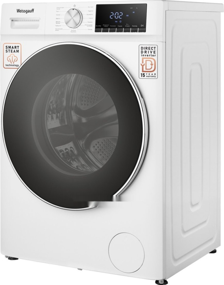 Стиральная машина Weissgauff WMD 58411 Direct Drive Steam Стиральная машина Weissgauff WMD 58411 Direct Drive Steam