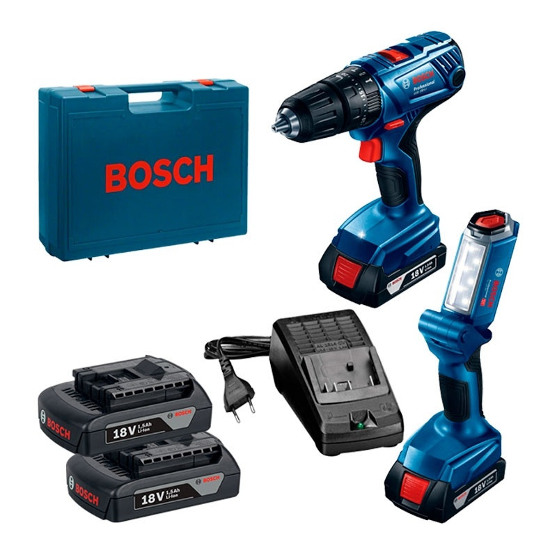 Дрель-шуруповерт Bosch GSR 180-LI Plus GLI 18V-300 Professional 06019F8103 (с 2-мя АКБ) Дрель-шуруповерт Bosch GSR 180-LI Plus GLI 18V-300 Professional 06019F8103 (с 2-мя АКБ)