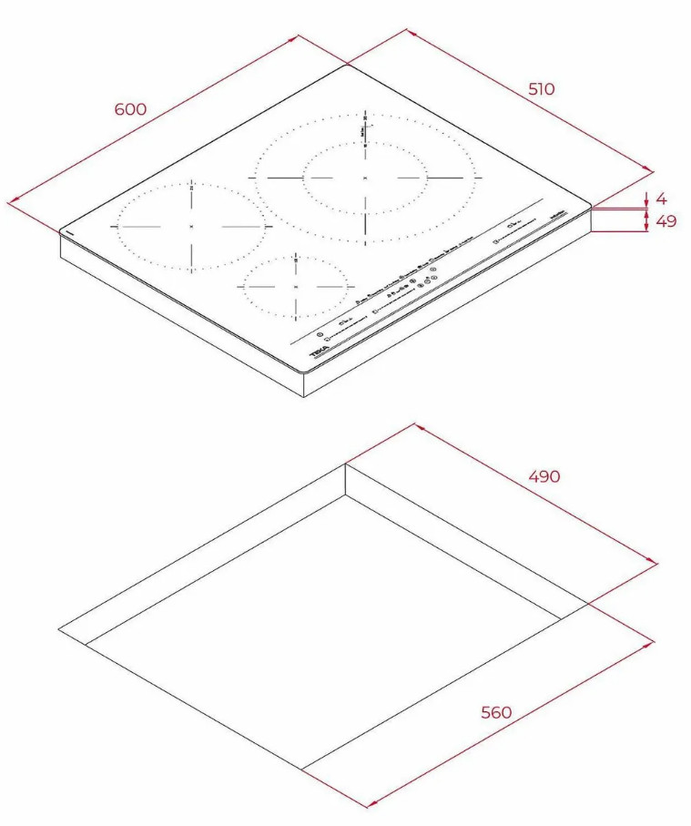 Варочная панель Teka IZC 63630 MST (черный)