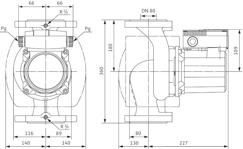 Wilo TOP-S 80/7 (3~400/230 V, PN 6) Wilo TOP-S 80/7 (3~400/230 V, PN 6)