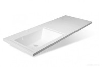 Умывальник Эстет Dallas Silk 115x48 L ФР-00014929