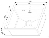Кухонная мойка Zorg SH R 5951 CLARION