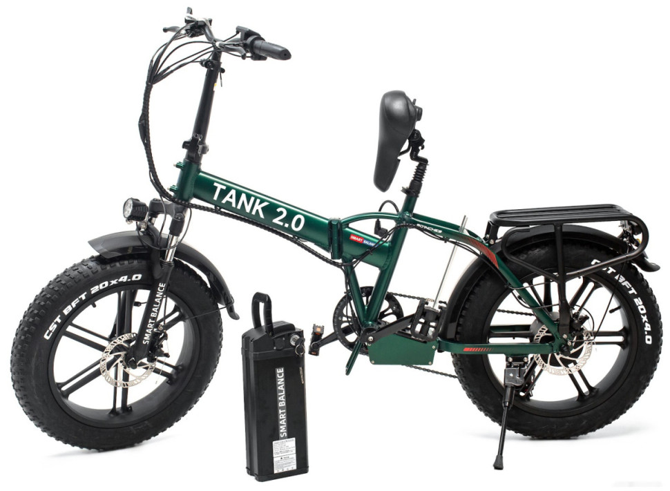 Электровелосипед Smart Balance Tank 2.0 2023 (зеленый)