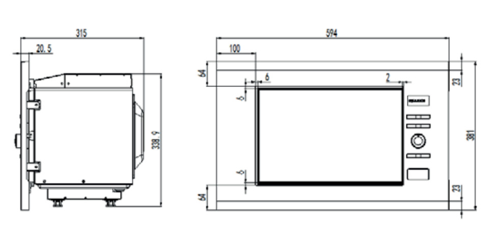 Микроволновая печь Monsher MMH 1020 B