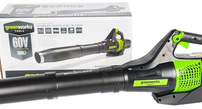 Ручная воздуходувка Greenworks GD60AB 2405607 (без АКБ) Ручная воздуходувка Greenworks GD60AB 2405607 (без АКБ)