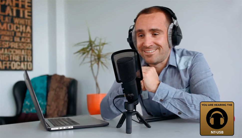 Конденсаторный микрофон RODE NT-USB Конденсаторный микрофон RODE NT-USB