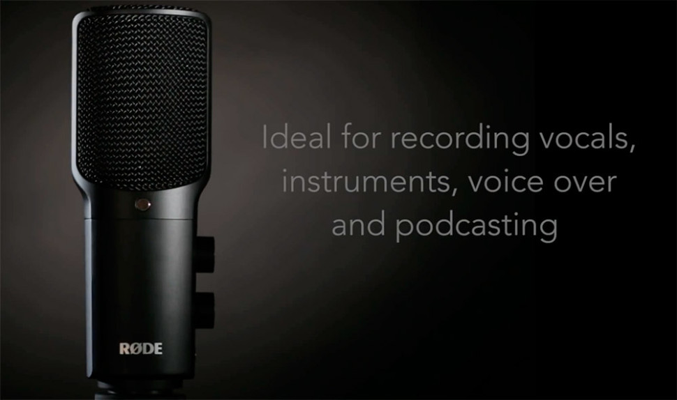 Конденсаторный микрофон RODE NT-USB Конденсаторный микрофон RODE NT-USB