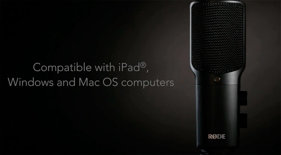 Конденсаторный микрофон RODE NT-USB Конденсаторный микрофон RODE NT-USB