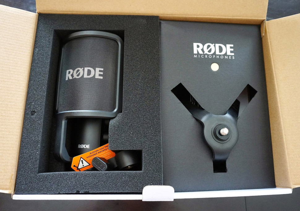 Конденсаторный микрофон RODE NT-USB Конденсаторный микрофон RODE NT-USB