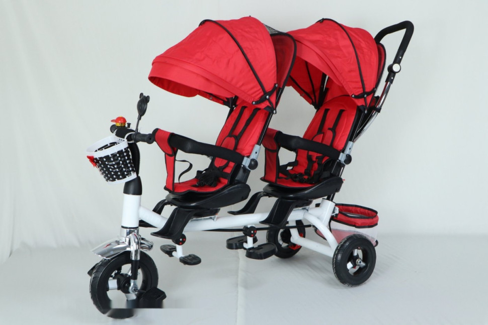 Детский велосипед Nino Двухместный (красный) Детский велосипед Nino Двухместный (красный)