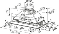 Вытяжка Franke FBI 525 XS 305.0599.507