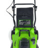 Аккумуляторная газонокосилка Greenworks GD40LM16XK4 Аккумуляторная газонокосилка Greenworks GD40LM16XK4
