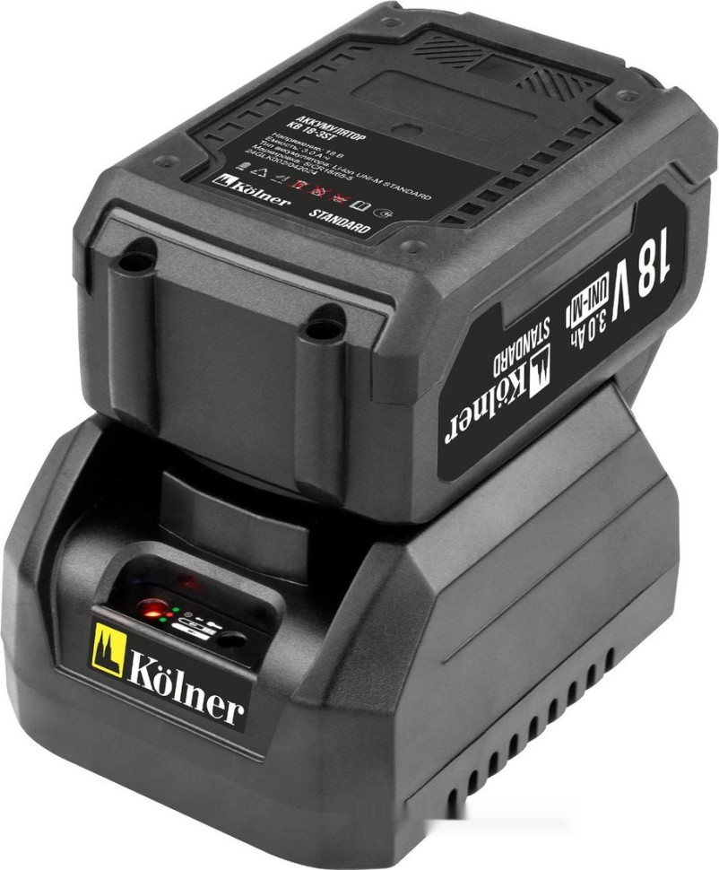 Гайковерт Kolner KWI 18-280BLV-2K (с 2-мя АКБ, кейс) Гайковерт Kolner KWI 18-280BLV-2K (с 2-мя АКБ, кейс)