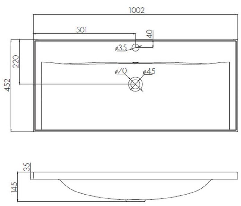 Умывальник Акватон Айрис 100 1A723031AG010 Умывальник Акватон Айрис 100 1A723031AG010