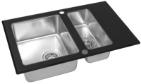 Кухонная мойка Zorg GS 7850-2 (черный)