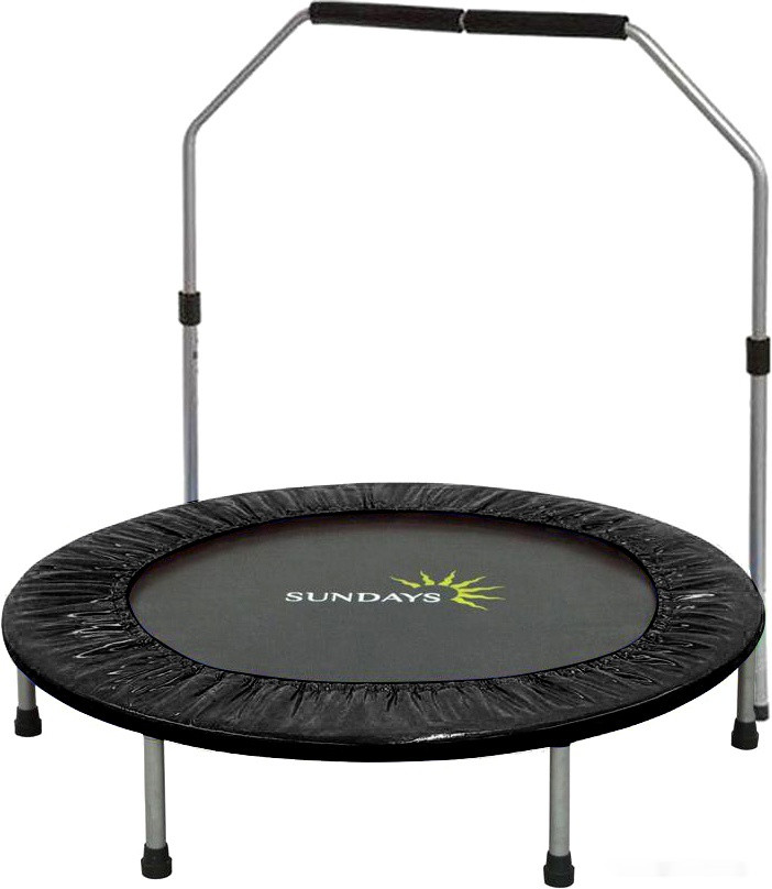 Батут Sundays D121 (с ручкой, черный)