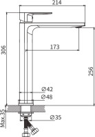 Умывальник Lauter 21499-31 + Reef 21CK8678C