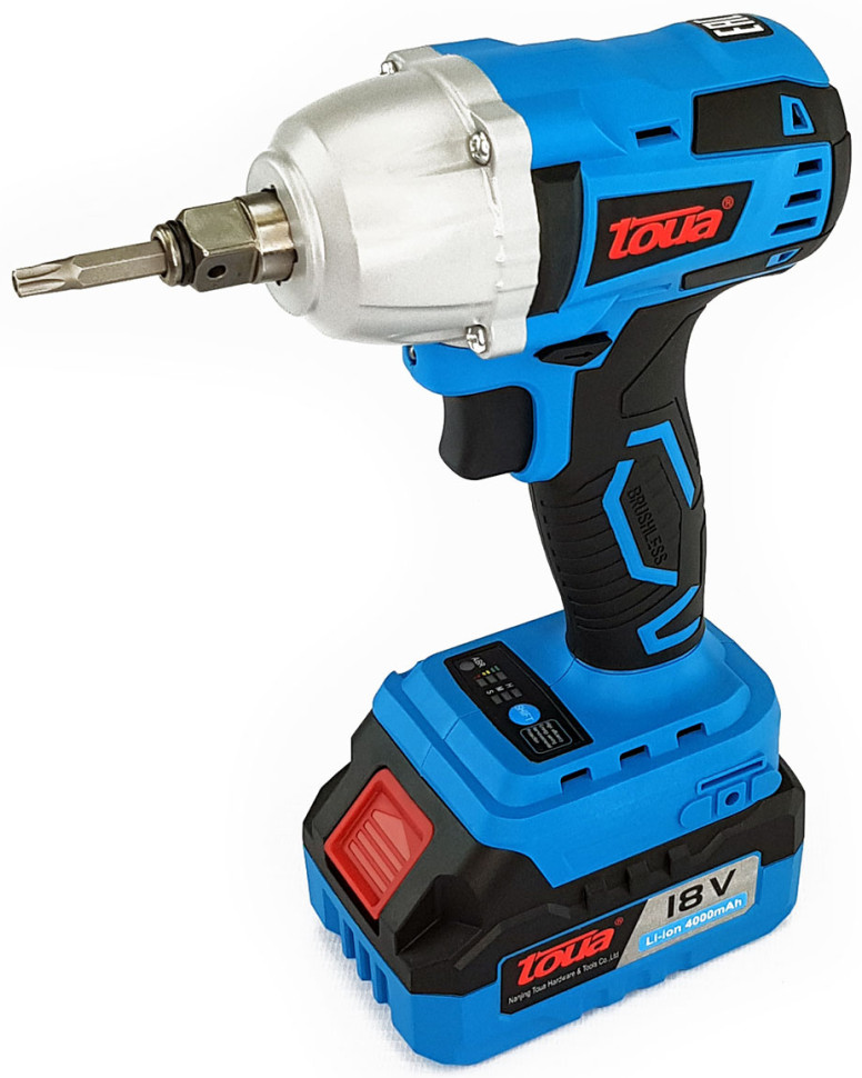 Гайковерт Toua DBLW180B-1 (с 1-м АКБ, кейс) Гайковерт Toua DBLW180B-1 (с 1-м АКБ, кейс)