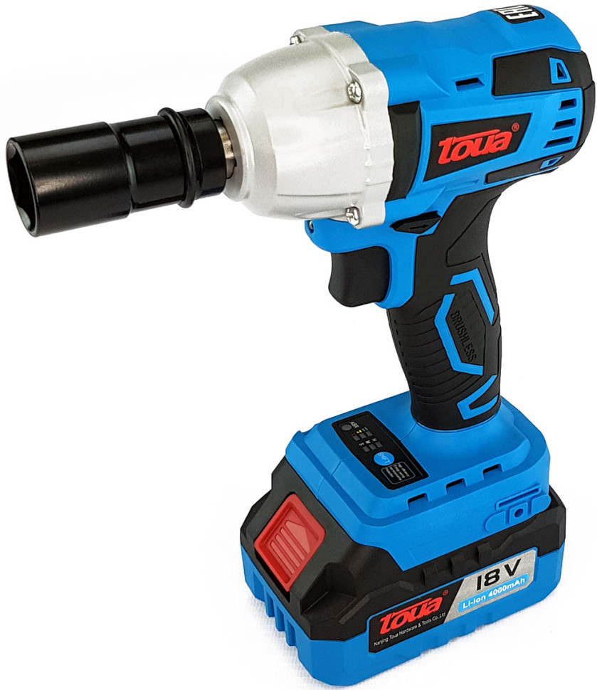 Гайковерт Toua DBLW180B-1 (с 1-м АКБ, кейс) Гайковерт Toua DBLW180B-1 (с 1-м АКБ, кейс)