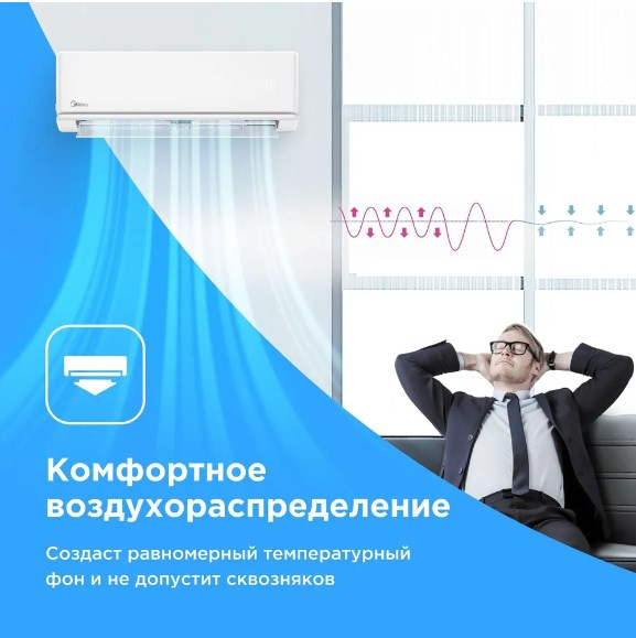 Кондиционер Midea Primary MSAG3-12HRN1-I/MSAG3-12HRN1-O Кондиционер Midea Primary MSAG3-12HRN1-I/MSAG3-12HRN1-O