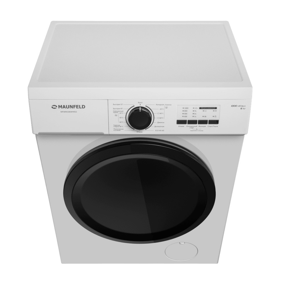 Стиральная машина Maunfeld MFWM106WH052 Стиральная машина Maunfeld MFWM106WH052
