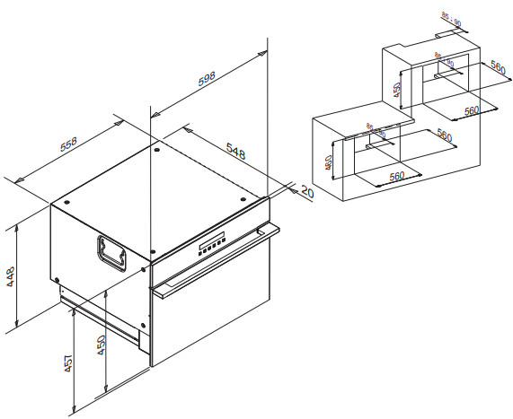 Посудомоечная машина Zigmund & Shtain DW169.4509X Посудомоечная машина Zigmund & Shtain DW169.4509X