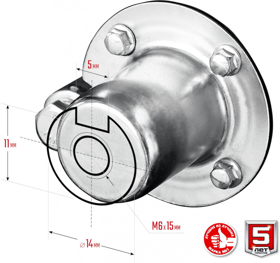 Бензиновый мотоблок ЗУБР МТШ-500