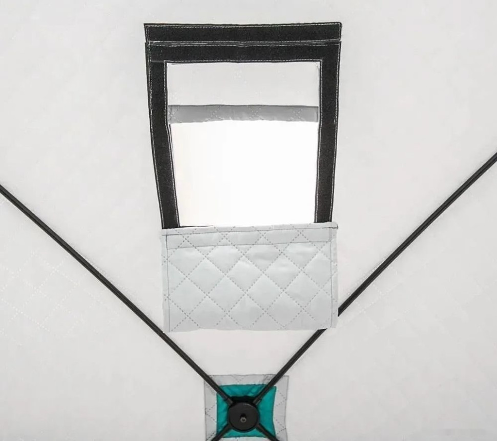 Палатка Premier Fishing Куб PR-ISCC-150BG (бирюзовый/серый)