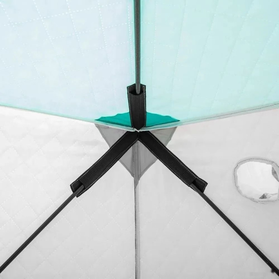 Палатка Premier Fishing Куб PR-ISCC-150BG (бирюзовый/серый)