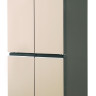 Четырёхдверный холодильник CENTEK CT-1744 Beige