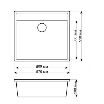 Кухонная мойка Gerhans A12 (Beige) Кухонная мойка Gerhans A12 (Beige)
