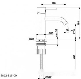 Смеситель Armatura Neda 5822-815-00